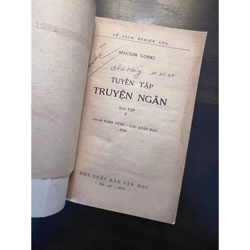 📖 Tuyển tập truyện ngắn M.Gorki (trọn bộ 2 tập) 600627