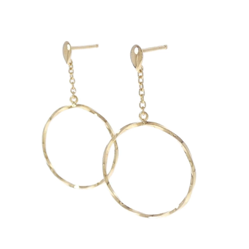 K18YG Bông tai - Hàng hiệu Authentic 874752