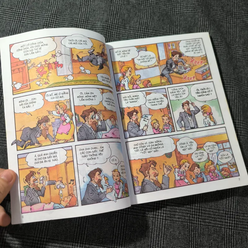 (Truyện tranh Danh nhân thế giới) Mari Quyri - Kim Nam Kin & Pắc Chông Hiên 701043