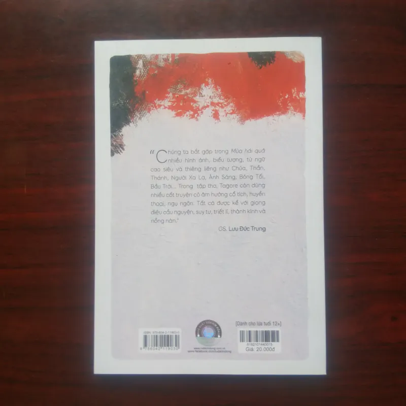 [Sách Thơ] Thơ Tagore - Mùa Hái Quả (Rabindranath Tagore) copy 1 936283