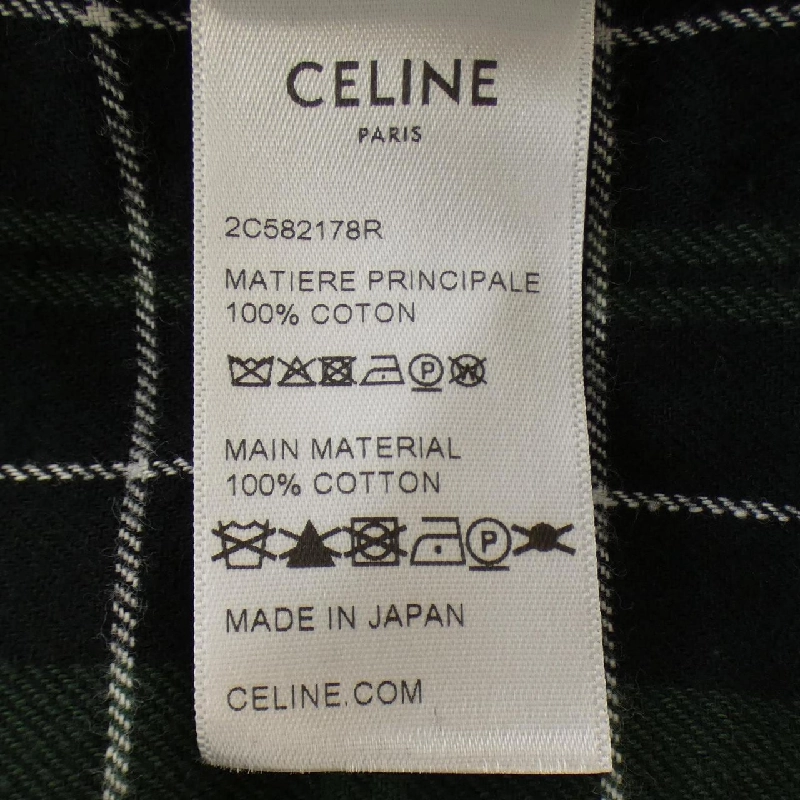 【Mã giảm giá】Áo sơ mi CELINE 642017