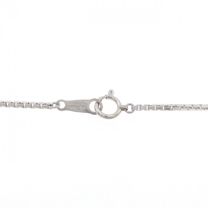 Dây chuyền kim cương PT900/PT850 hình lá 0.70CT - Hàng hiệu Chính hãng 847280