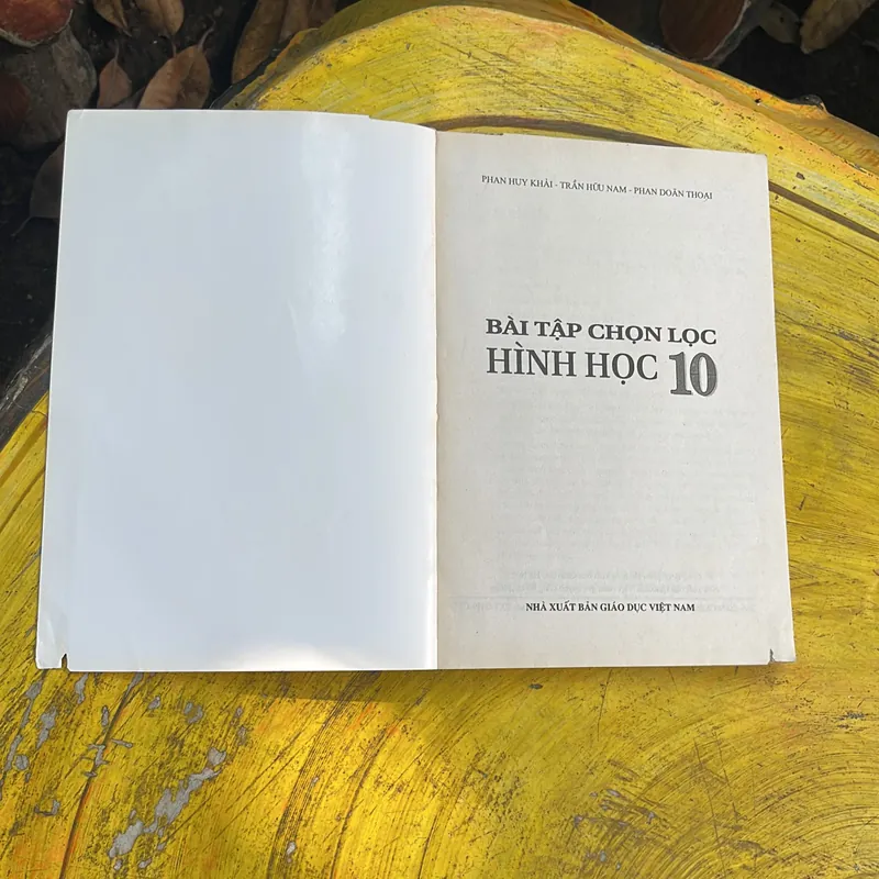 BÀI TẬP CHỌN LỌC ĐẠI SỐ VÀ GIẢI TÍCH- HÌNH HỌC 10,11- GS. PHAN HUY KHẢI CHỦ BIÊN 713162