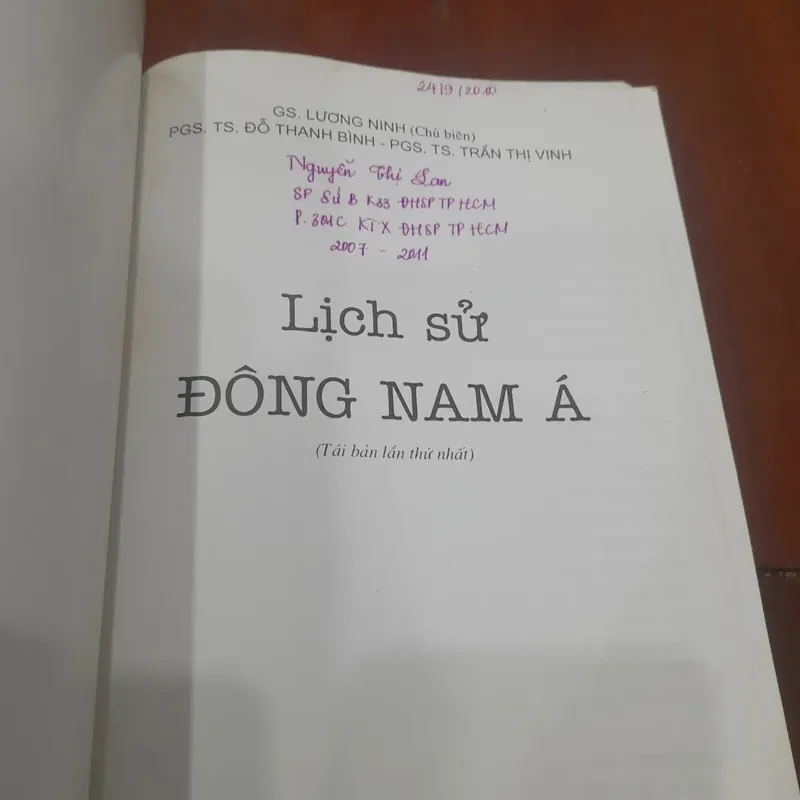 Lịch sử ĐÔNG NAM Á 599855