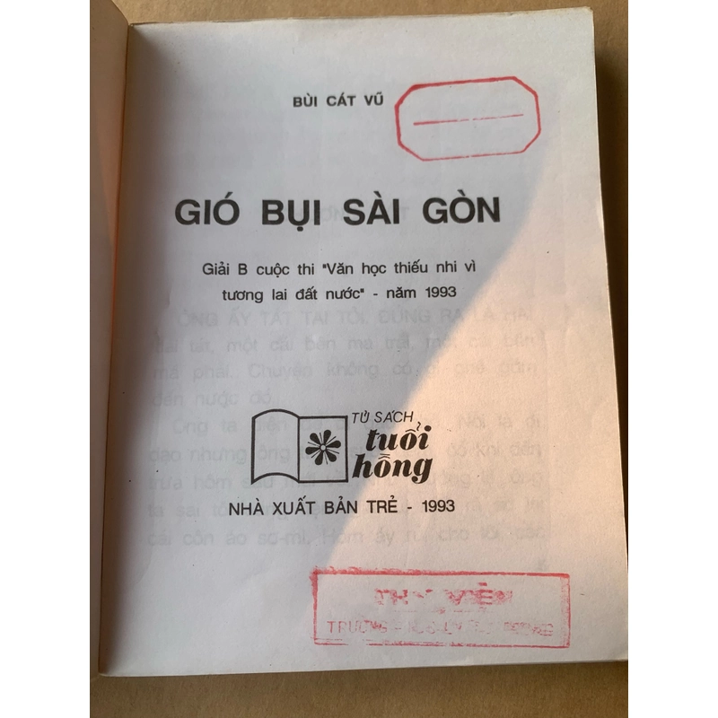 Gió bụi Sài Gòn Bùi Cát Vũ 369760