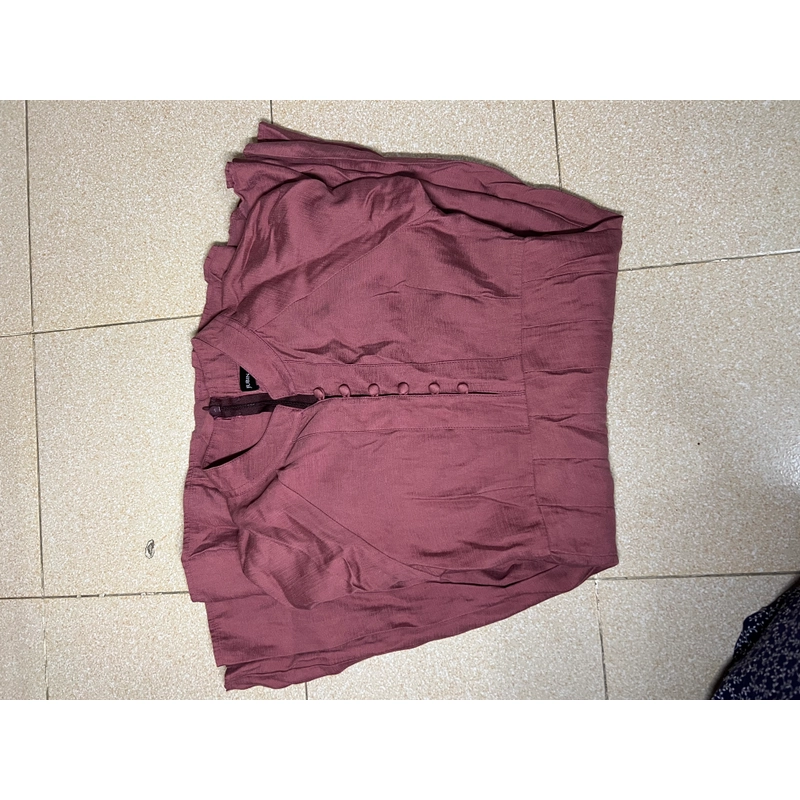 Đầm xếp ly Jubin Studio + size S + màu hồng giá đỗ + chính hãng + đã qua sử dụng 90% 505629