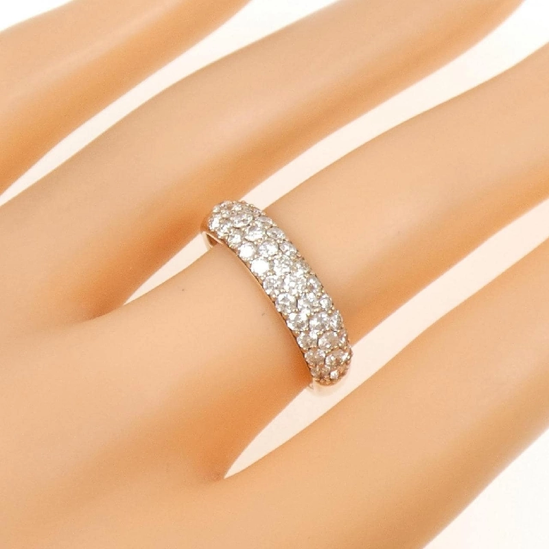 Nhẫn kim cương K18PG Pavé 1.00CT 665710