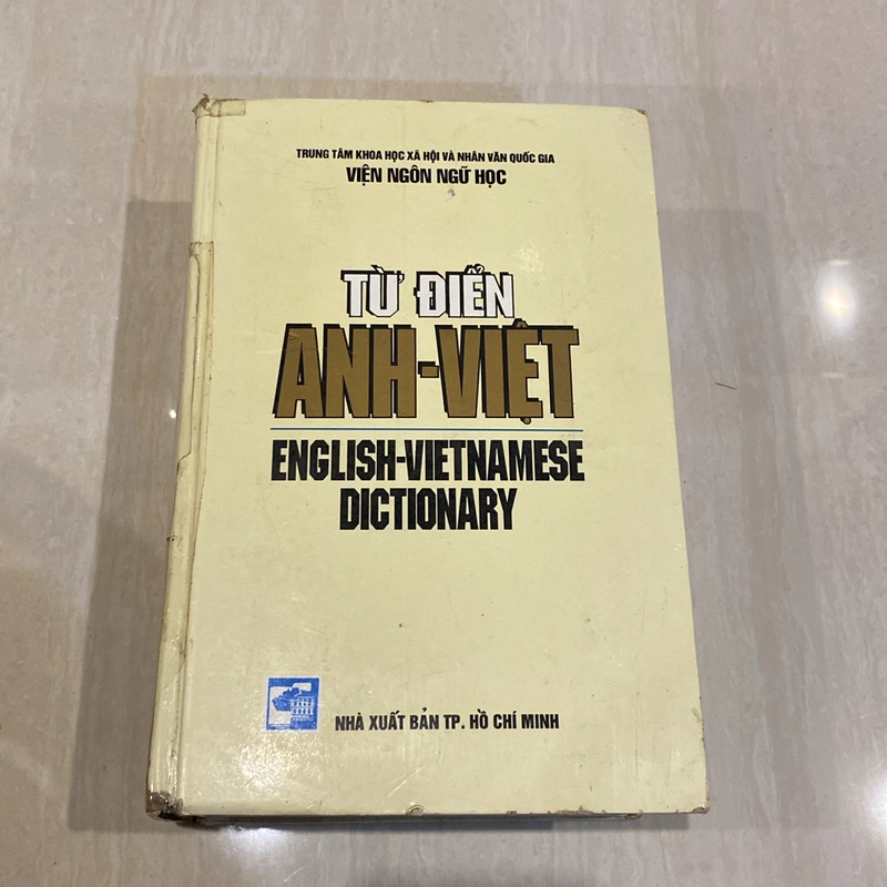 TỪ ĐIỂN ANH - VIỆT, BÌA CỨNG, XUẤT BẢN NĂM 2002 525324