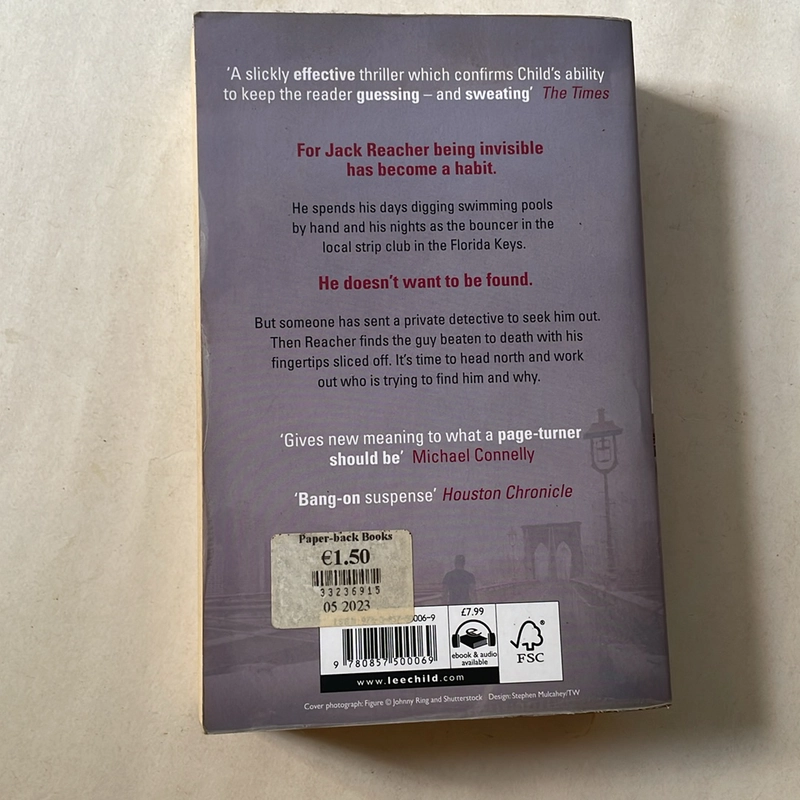 Tripwire - Lee Child 477544