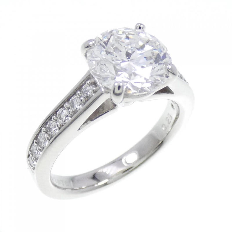 Nhẫn kim cương PT 2.076CT D SI2 EXT - Hàng hiệu Authentic 874375