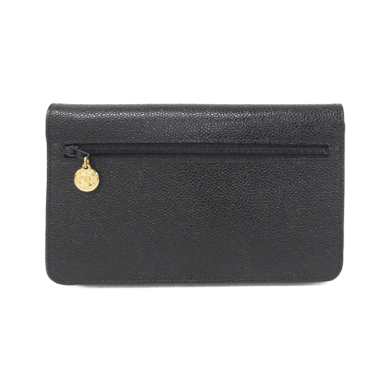 【Vintage】Ví tiền Chanel Timeless CC Line 01434 622433