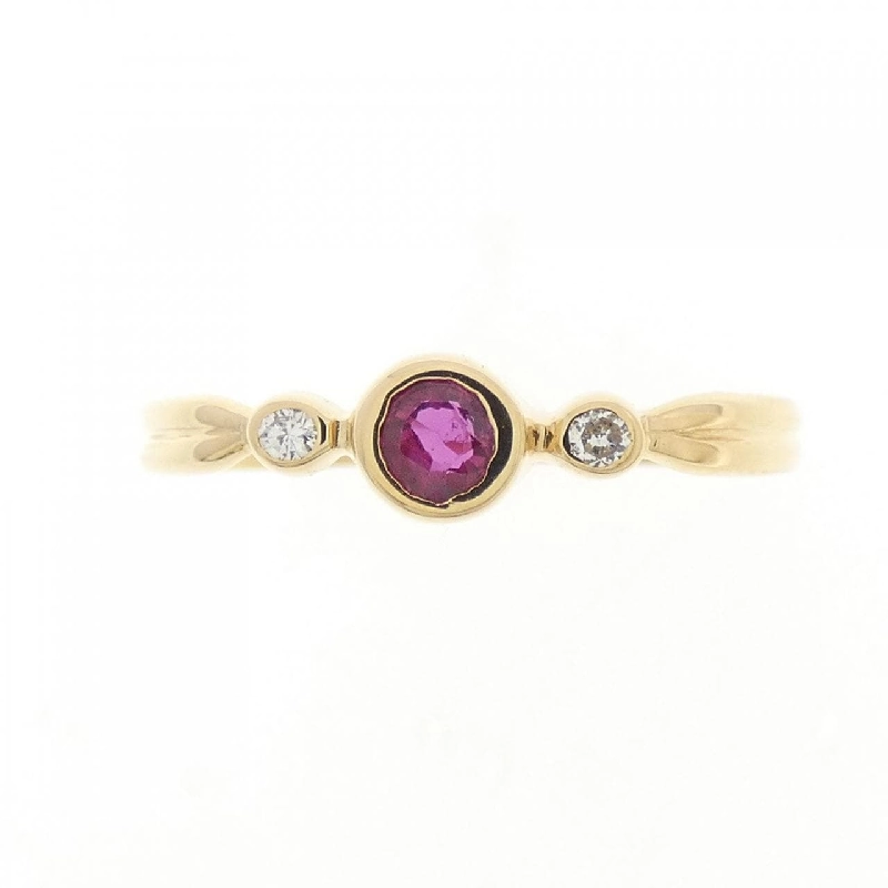Nhẫn ruby K18YG 673163