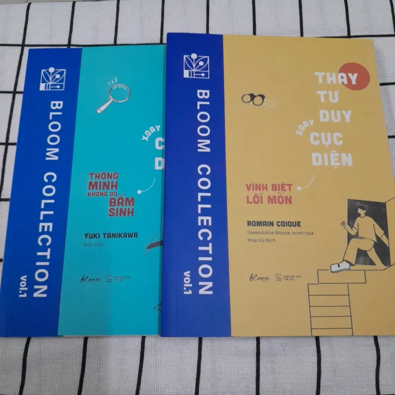 2 quyển tư duy xoay cục diện. VĨNH BIỆT lối mòn & THÔNG MINH DO....Tg. Romain & Yuki  574979