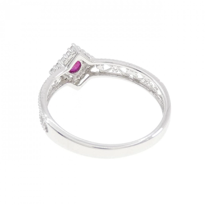 Nhẫn Ruby K10WG 666269