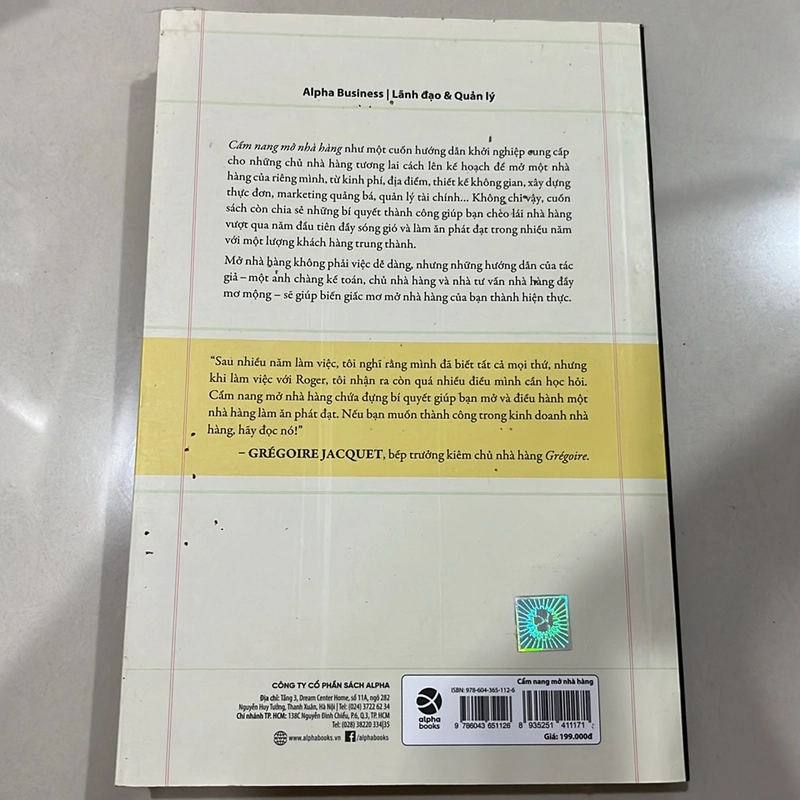Cẩm nang mở nhà hàng 475624