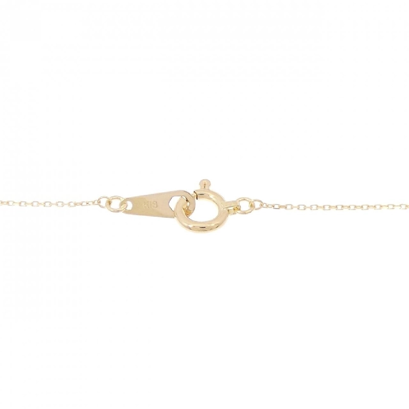 K18YG Solitaire Dây chuyền kim cương 0.07CT - Hàng hiệu Chính hãng 861065