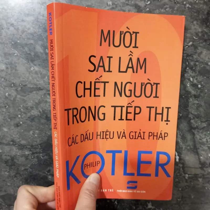 (Sách Marketing) Sách 10 Sai Lầm Chết Người Trong Tiếp Thị 1019912