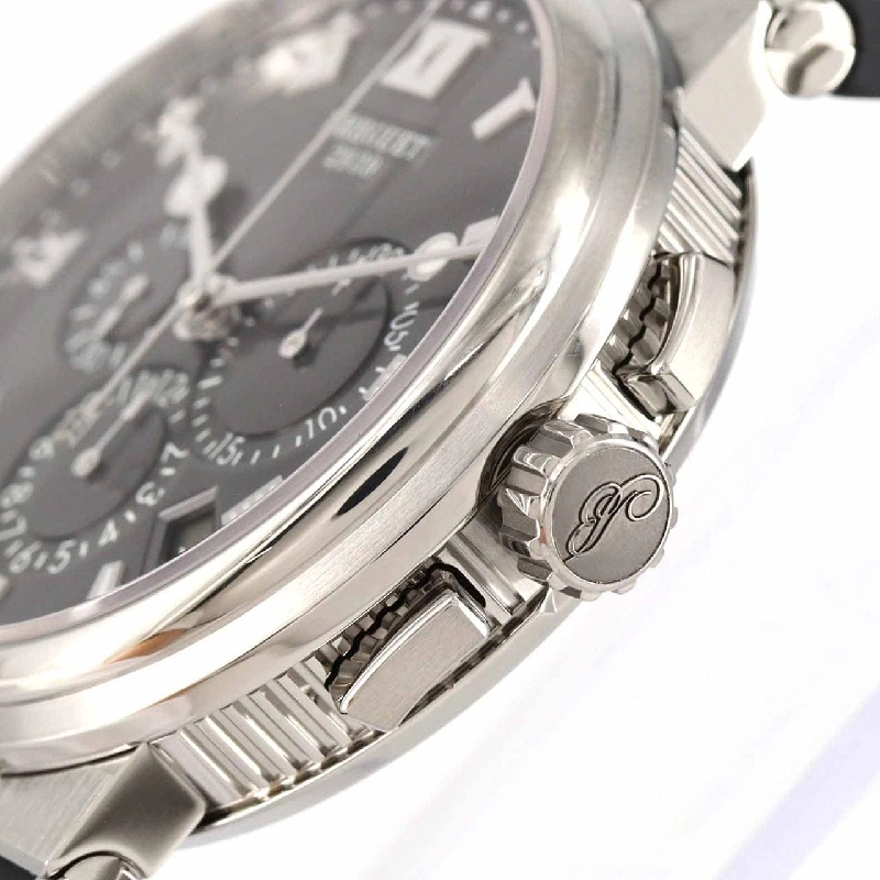 Breguet Marine Chronograph 5527 TI 5527TI/G2/5WV TI tự động - Hàng hiệu Chính hãng 881971