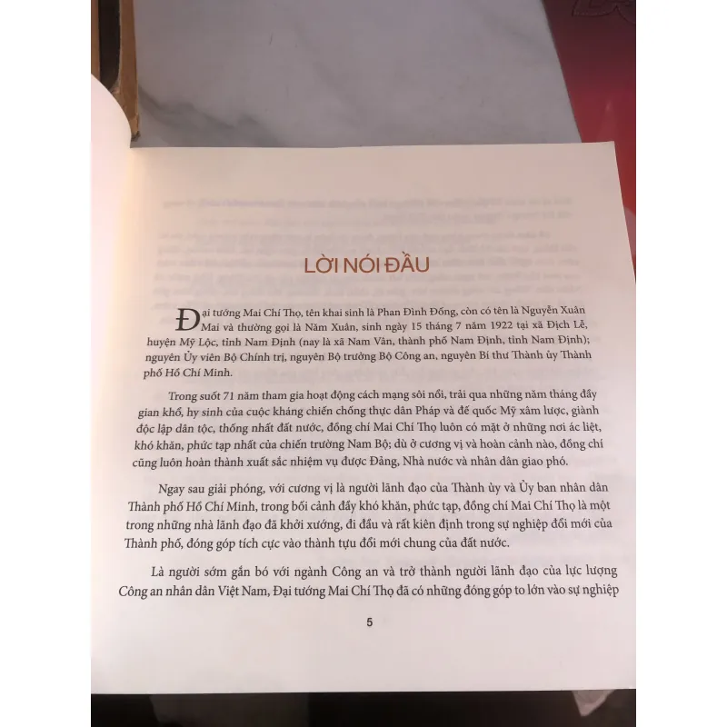 Đại tướng Mai Chí Thọ - một tấm lòng vì nước vì dân 790063