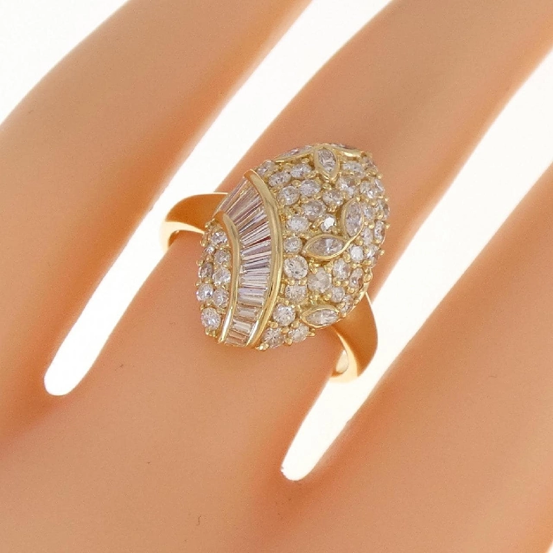Nhẫn kim cương K18YG 0.97CT - Hàng hiệu Chính hãng 857084
