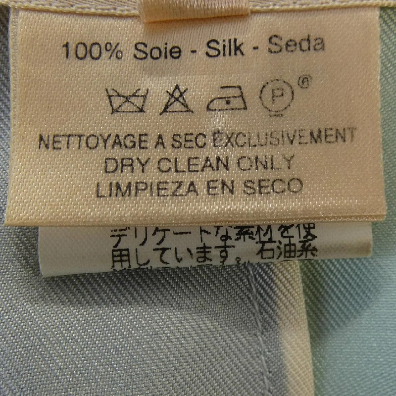 【Vintage】HERMES BRIDES DE GALA Twill Reine. Áo sơ mi 627685