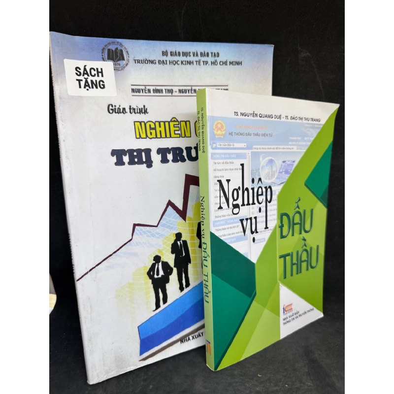[Phiên Chợ Sách Cũ] Nghiệp Vụ Đấu Thầu (có sách tặng kèm), Ts. Nguyễn Quang Duệ 2804, 2018 SBM 918683