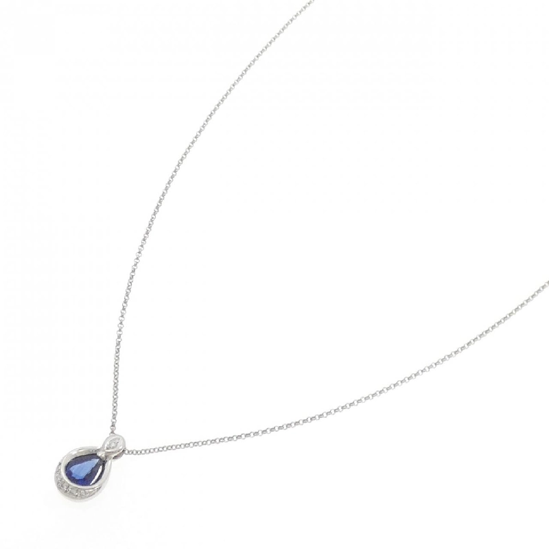 Dây chuyền Sapphire PT900/PT850 0.52CT - Hàng hiệu Chính hãng 857950