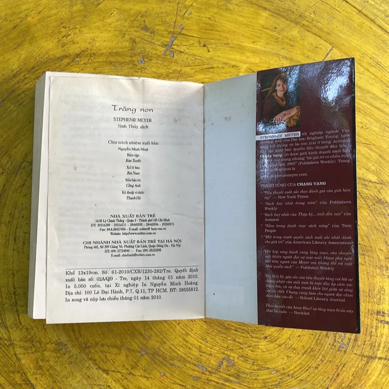 TRĂNG NON NEW MOON - STEPHENIE MEYER 998140