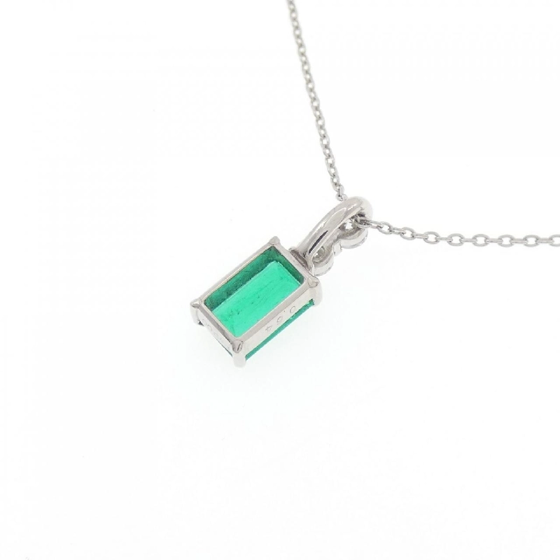 Dây chuyền ngọc lục bảo PT900/PT850 0.64CT - Hàng hiệu Authentic 857194