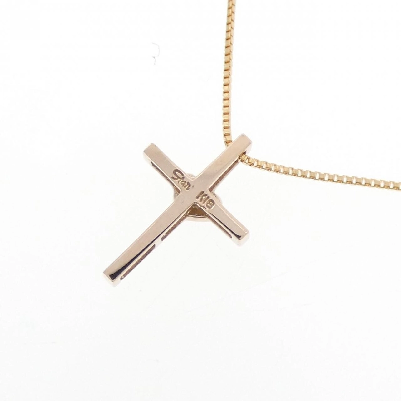 Trang sức Star Jewelry Cross×Heart K18PG - Hàng hiệu Chính hãng 844261