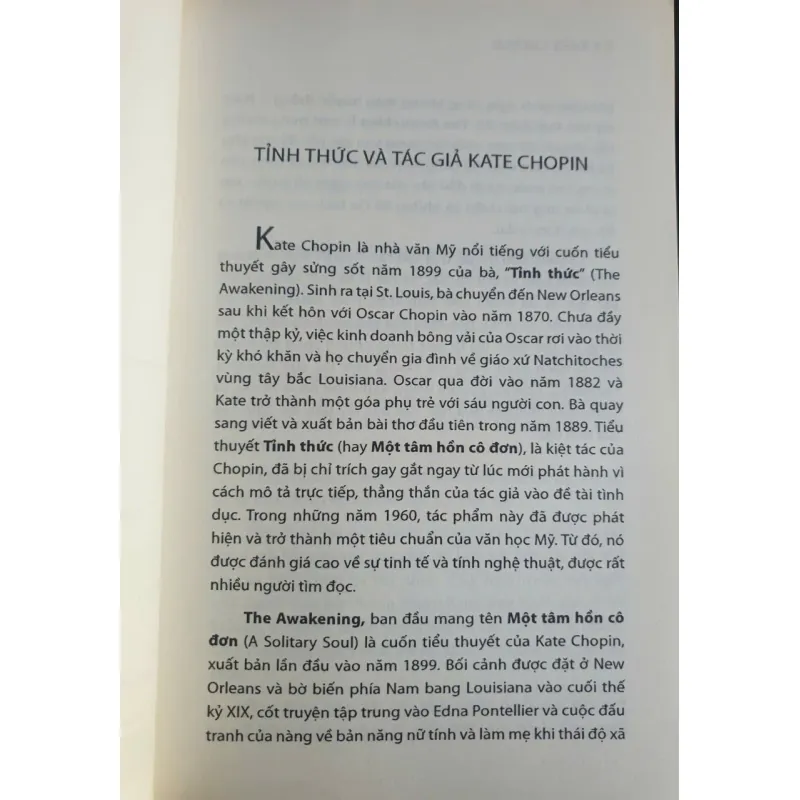 Tỉnh Thức - Kate Chopin 753918