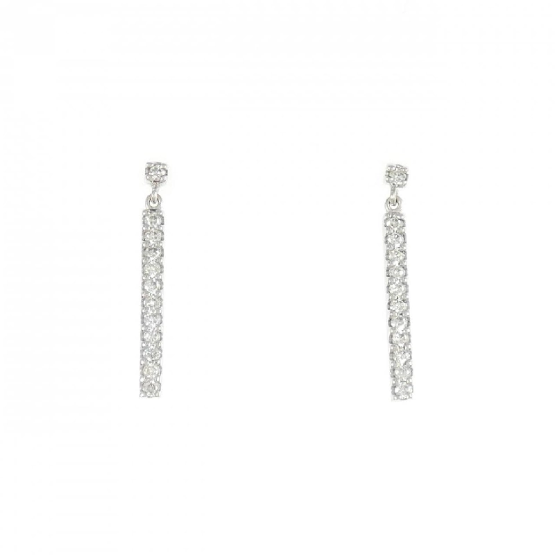 K18WG Bông tai kim cương 0.30CT - Hàng hiệu Chính hãng 867306