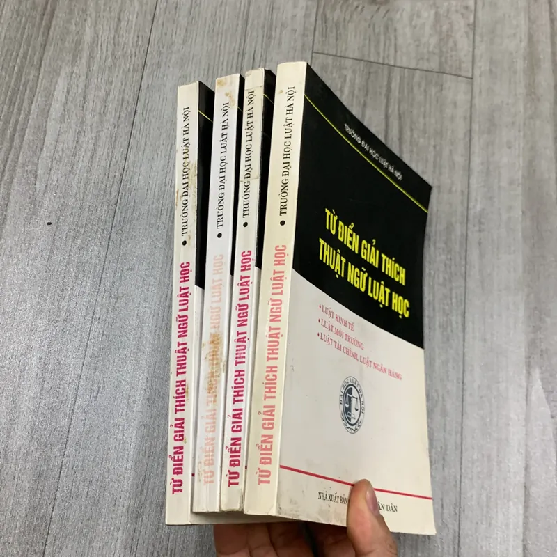 Từ điển giải thích thuật ngữ luật học. Combo 4 cuốn. 3a4 718591