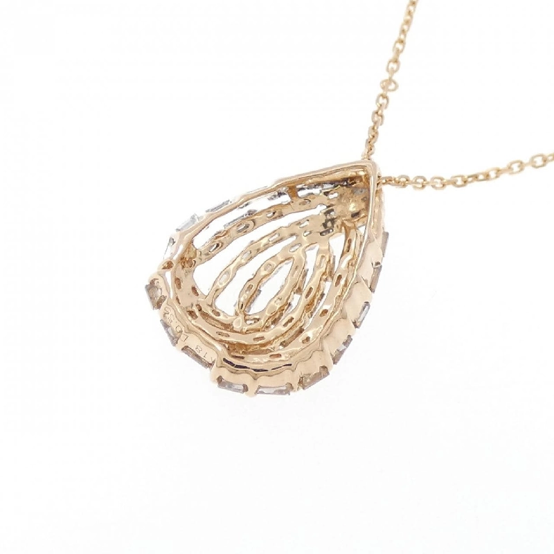 K18PG/K18WG Dây chuyền kim cương 0.55CT - Hàng hiệu Chính hãng 863098