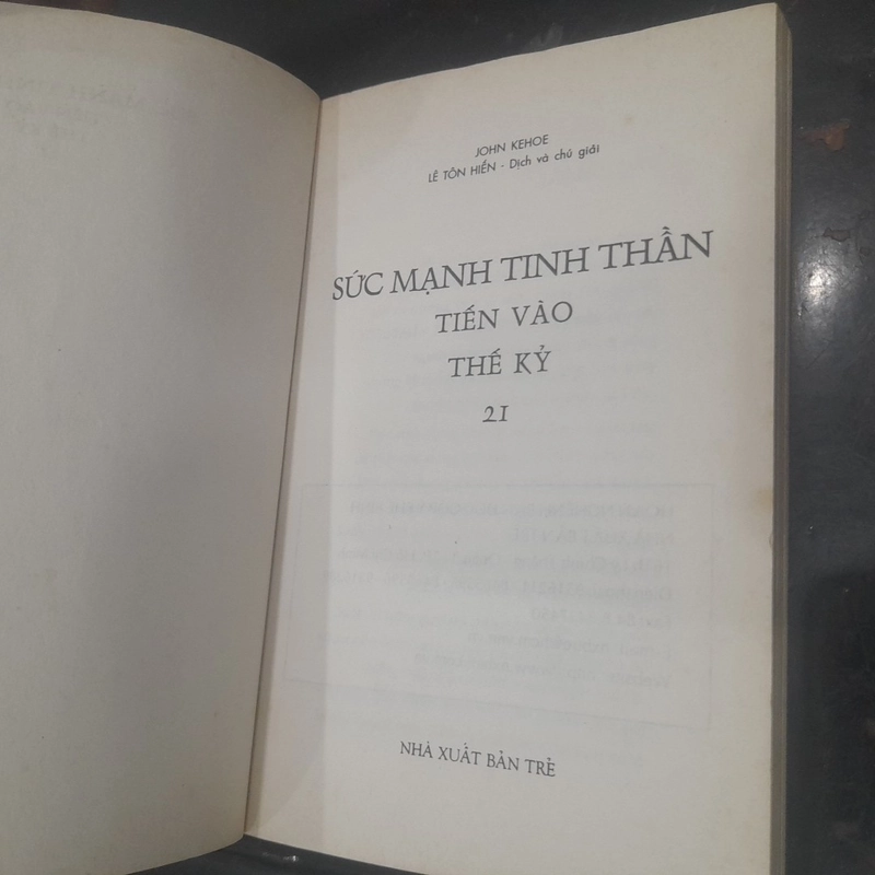 John Kehoe - SỨC MẠNH TINH THẦN TIẾN VÀO THẾ KỶ 21 541974