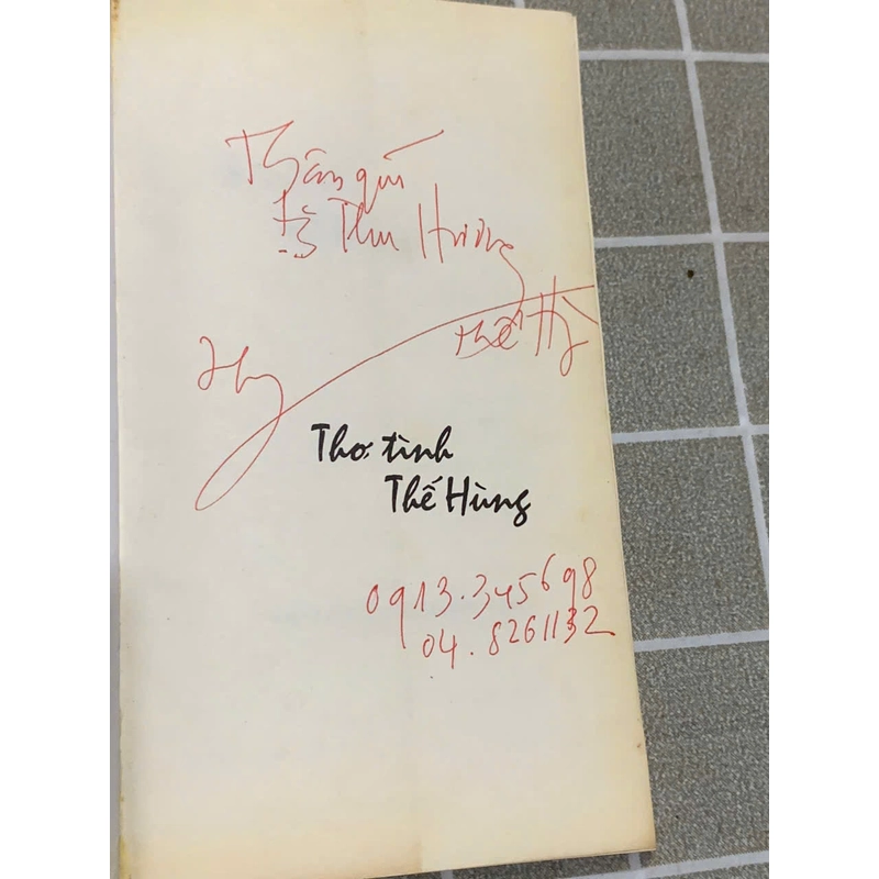 THƠ TÌNH THẾ HÙNG 545119