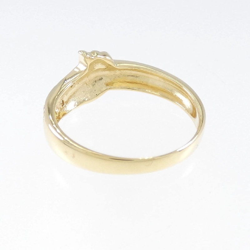 Nhẫn kim cương K18YG 0.07CT 670196