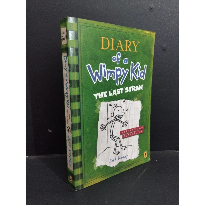 Diary of a wimpy kid the last straw mới 90% bẩn bìa, ố vàng HCM0412 Jeff Kinney NGOẠI VĂN 354300