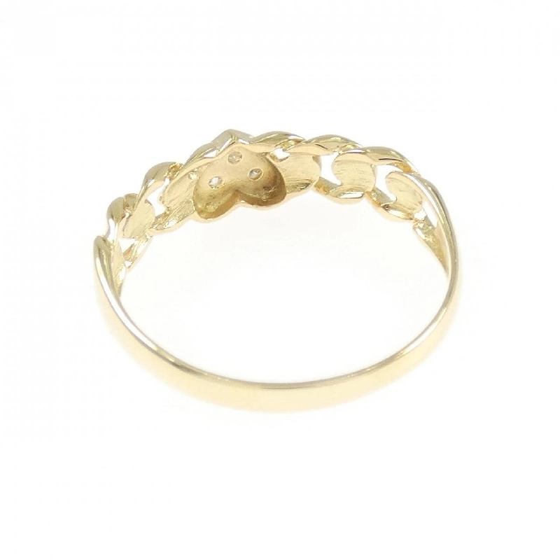 Nhẫn kim cương hình trái tim K18YG 0.03CT - Hàng hiệu Authentic 851596