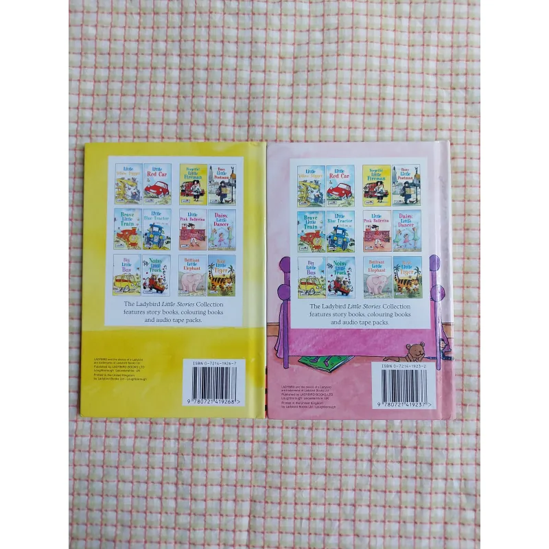 COMBO 2 CUỐN SÁCH THIẾU NHI LADYBIRD - FORGETFUL LITTLE FIREMAN ✨ LITTLE PINK BALLERINA 782499