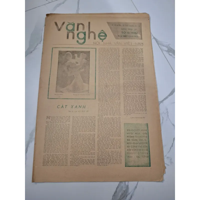 Báo Văn nghệ Số 12 (1116) - Hồ Duy Lệ, Lê Huy Hạnh - Báo văn học nghệ thuật 960236