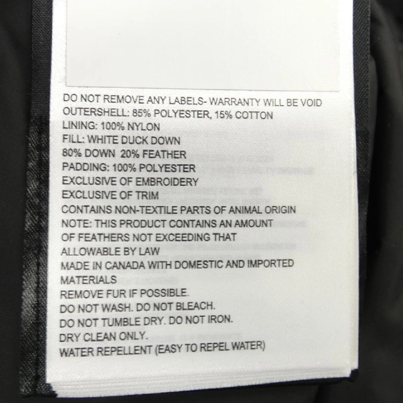 【Khuyến mãi】Áo khoác lông Canada Goose CANADA GOOSE 641903