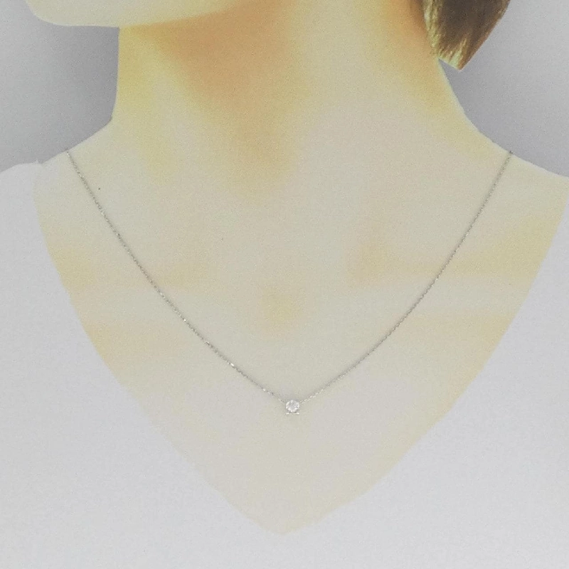 Dây chuyền Cartier C de Cartier 0.19CT F VVS1 3EXT - Hàng hiệu Chính hãng 845965