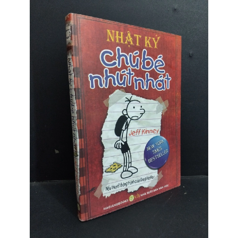 Nhật ký chú bé nhút nhát mới 90% bẩn bìa, ố nhẹ 2012 HCM1712 Jeff Kinney VĂN HỌC 355190