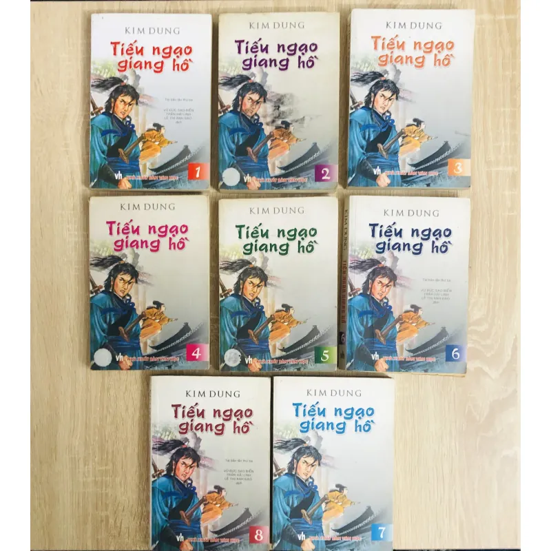 TIẾU NGẠO GIANG HỒ - Kim Dun ( bộ 8 tập) 1011353