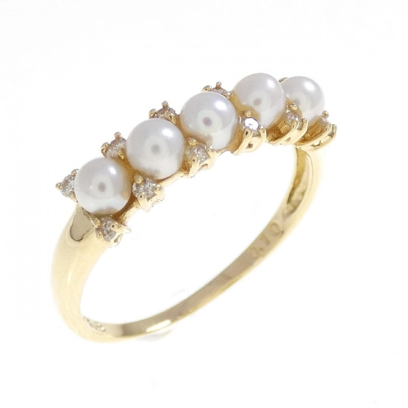 Nhẫn ngọc trai Akoya K18YG - Hàng hiệu Authentic 849777