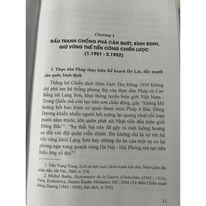 Lịch sử đấu tranh chống phá càn quét, bình định trong cuộc kháng chiến chống thực......... 1023673