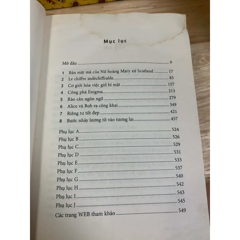 Mật Mã - Từ Cổ Điển Đến Lượng Tử - Simon Singh 927942