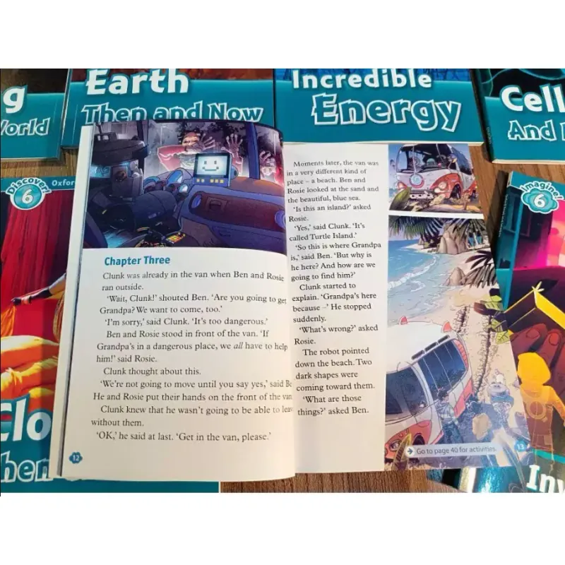 Sách khoa học - Oxford read and discover/imagine level 6, 14 cuốn tặng file nghe 1000804