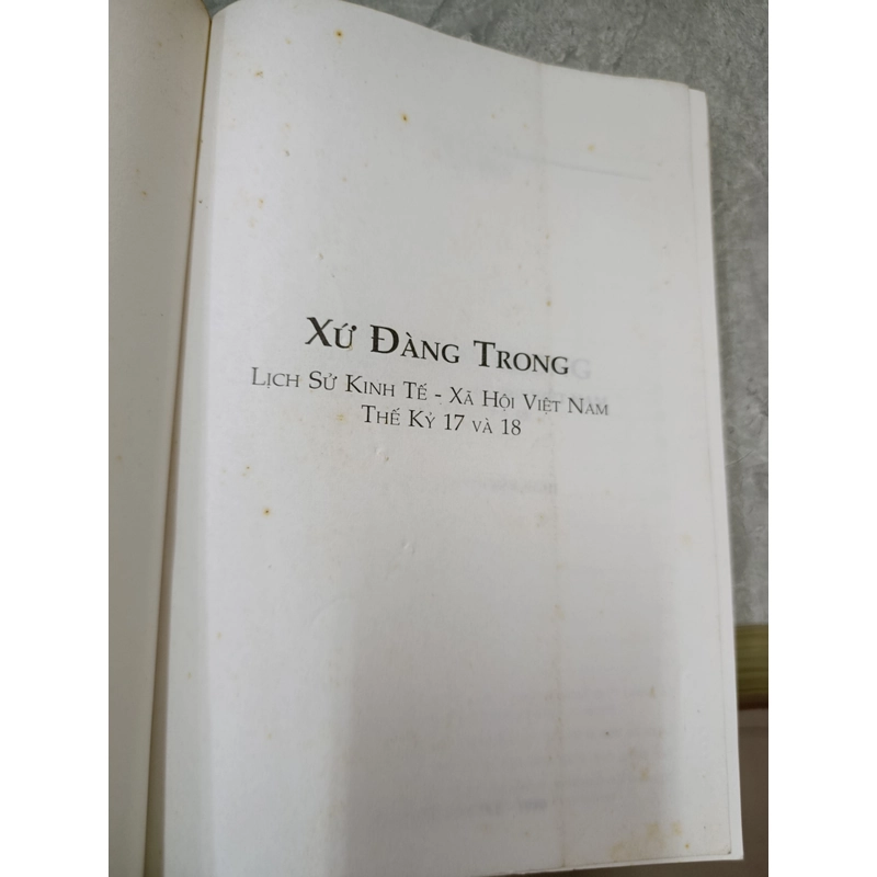 XỨ ĐÀNG TRONG LỊCH SỬ KINH TẾ-XÃ HỘI VIỆT NAM THẾ KỶ 17 VÀ 18 547383
